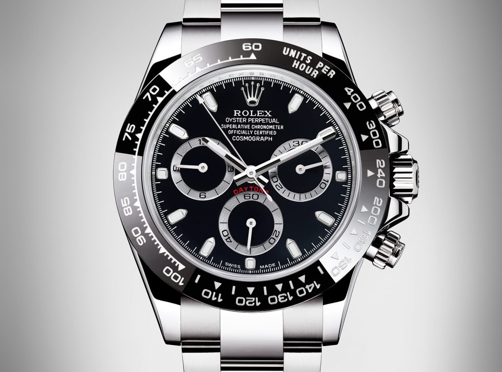 As a symbol of racing watch, this steel case replica Rolex Daytona watch carries the reliable chronograph structure and steel bezel with tachymeter scale, completely showing the most convenient and accurate time display.