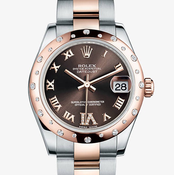 Whether for the chocolate dial or the rose gold bezel, this replica Rolex watch all shows a precious feeling.